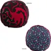 Game Of Thrones - House Targaryen Deko Kissen rund Produktbild-Vorschau 3