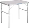 Camping Klapptisch aus Aluminium 75x55x68cm - grau Produktbild-Vorschau 1