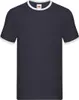 Fruit of the Loom 61-168-0 | Maglietta da uomo Ringer - Anteprima dell’immagine prodotto 1