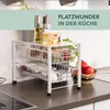 bremermann Schubladenregal 2 Auszüge, Küchenregal mit Produktbild-Vorschau 2
