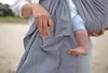 Baby-Tragetuch Ring Sling grey 180 cm Produktbild-Vorschau 3
