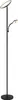Globo Lighting Deckenfluter Metall schwarz matt, LED Produktbild-Vorschau 1