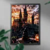 Peinture par numéros Adultes Fantasy Château de Poudlard Voir les images du produit 2