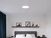 Runde LED Deckenleuchte Ø40 mit weißem Stoffschirm - Produktbild-Vorschau 7