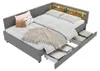 Daybett, Tagesbett, Schlafsofa mit USB & Type-C, Produktbild-Vorschau 12