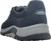 Rear view of a blue men's shoe with a gray sole. Produktbild-Vorschau