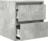 vidaXL Wand-Nachttisch Betongrau 38x34x40 cm Produktbild-Vorschau 5