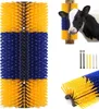 Brosse à gratter pour bétail, brosse pour chevaux, planche Voir les images du produit 5
