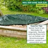 Sandkasten Abdeckplane mit Kordel 1,4x1,4m Produktbild-Vorschau 4