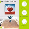 ARTland Glasbild Baum in Form eines Herzens Größe: 30x30 cm Produktbild-Vorschau 3