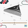 KOTARBAU® Rastrello per foglie in plastica da 61 cm con Anteprima dell’immagine prodotto 3