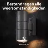 Calex Turin Wandleuchte, für Außen & Innen, 2x GU10 Produktbild-Vorschau 5