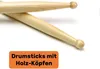 keepdrum Schlagzeugstöcke SV604 Double-Drumstick-Rods Produktbild-Vorschau 4