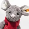 Steiff Maus Mia Christmas grau 21 cm 056123 Produktbild-Vorschau 3