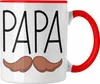 Trendation - Papa Tasse Geschenk Schnurrbart Geschenkidee Produktbild-Vorschau 1