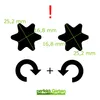 2 X 54 CM Messer für Cub Cadet XT1 XT2 XT3 OR106 PR106IE Produktbild-Vorschau 3