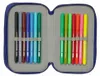 Dreifaches Federmäppchen F.C. Barcelona 25/26 12,5 x 19,5 x Produktbild-Vorschau 3
