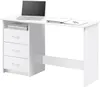 Schreibtisch >Mack< (B/H/T 123 x 76 x 50 cm) in Weiß Voir les images du produit 2