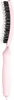 A pink hairbrush with black bristles against a white background. Produktbild-Vorschau
