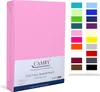 Carmy Spannbettlaken Jersey 90x200 - 100x200 cm Hellrosa Produktbild-Vorschau 1