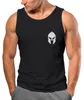 Herren Tank-Top Logo Print Sparta-Helm Spartaner Gladiator Produktbild-Vorschau 1