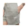 Nike W Nsw Essntl Flc Hr Short Ft Dk Grey Heather/White M Produktbild-Vorschau 6