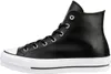 CONVERSE CHUCK TAYLOR ALL STAR PLATFORM LEATHER Čierna Náhľad obrázku produktu 9
