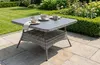 Gartentisch Dublin 115 x 115 cm | Aschgrau |  Rattan & Produktbild-Vorschau 2