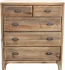 Milani Home - cassettiera con 5 cassetti in legno di pino Anteprima dell’immagine prodotto 3