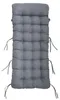 Kissen Auflage für Liegestuhl 157x57x10cm Hellgrau – Produktbild-Vorschau 9