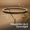 LUMIÈRE Design Lampada da Terra 'Noxi' LED dimmerabile Up- Anteprima dell’immagine prodotto 6