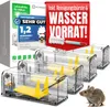 Heimwert Lebendfalle Maus Mausefalle 4erSet - mit Wasser Produktbild-Vorschau 1