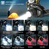 Stirnlampe,8-farbiges intelligentes LED-Notlicht,doppelte Produktbild-Vorschau 4