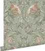 ESTAhome Tapeta vintage kwiaty w stylu secesyjnym szaro Podgląd zdjęcia produktu 1