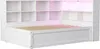 MODFU Lit Coffre 90x200 cm - Lit Simple avec Lit Gigogne et Voir les images du produit 8