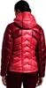 Rückansicht einer roten Daunenjacke Lumina 300 Down Jkt W von La Sportiva mit Kapuze und Steppmuster Anteprima dell’immagine prodotto