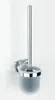 WENKO WC Garnitur Toiletten Bürsten Klo Halter BASIC Silber Produktbild-Vorschau 4