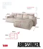 BroMARKT Ecksofa HAVANA Schlaffunktion Bettkasten L-Form Produktbild-Vorschau 11