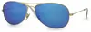 Ray Ban Damen-Sonnenbrille im Cockpit-Pilotenstil Produktbild-Vorschau 1