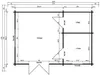 Alpholz Garten- und Freizeithaus Arizona Blockhaus aus Produktbild-Vorschau 2