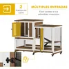 Jaula para conejos de madera - Jaula para roedores - Vista previa de la imagen del producto 4