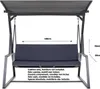 Auflagen für Hollywoodschaukel 180x60 + 180x50 cm  blau Produktbild-Vorschau 2