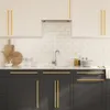 vidaXL Uchwyty meblowe 20 szt. Złoty 480 mm stal nierdzewna Podgląd zdjęcia produktu 4