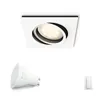 Philips Hue White Ambiance Milliskin Einbauspot eckig mit Produktbild-Vorschau 7