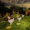 Leucht-Huhn mit Schal, LED-Weihnachtsfigur, 39,8 cm, für Außen Produktbild-Vorschau