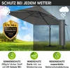 BRAST Alu Sonnenschirm Ampelschirm | 3x3m rechteckig |  Produktbild-Vorschau 5