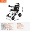 Elektrický invalidný vozík VEVOR, nosnosť 136 kg, šírka 45 Náhľad obrázku produktu 7