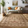 A living room scene with a sofa, rug, and plant. Produktbild-Vorschau