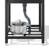 Merax – wolnostojący zlew ze stali nierdzewnej 60 x 60 cm z Podgląd zdjęcia produktu 8