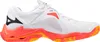 Mizuno Wave Lightning Z8 Bianco/Fiery Coral 2/Citrus Anteprima dell’immagine prodotto 3